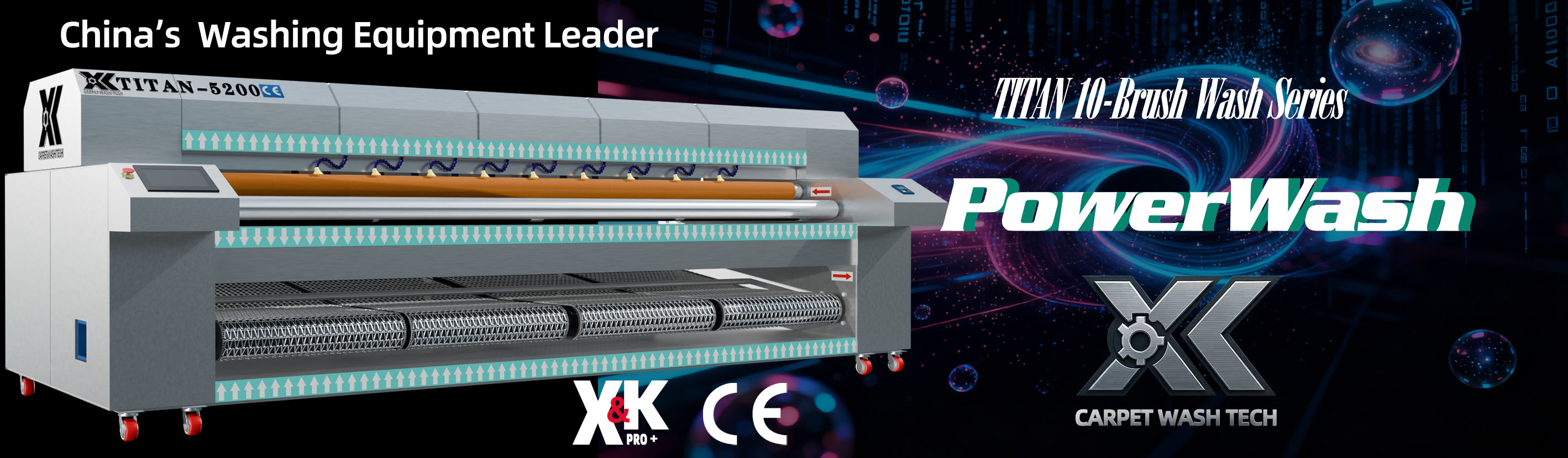 Custom Industrial Rug Cleaning Machine